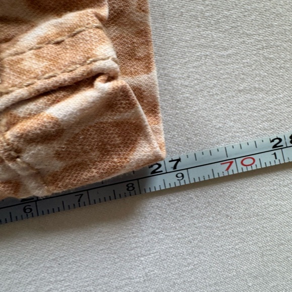 By Anthropologie the Wanderer Pants Size 26 Pink Cheetah - Picture 8 of 8